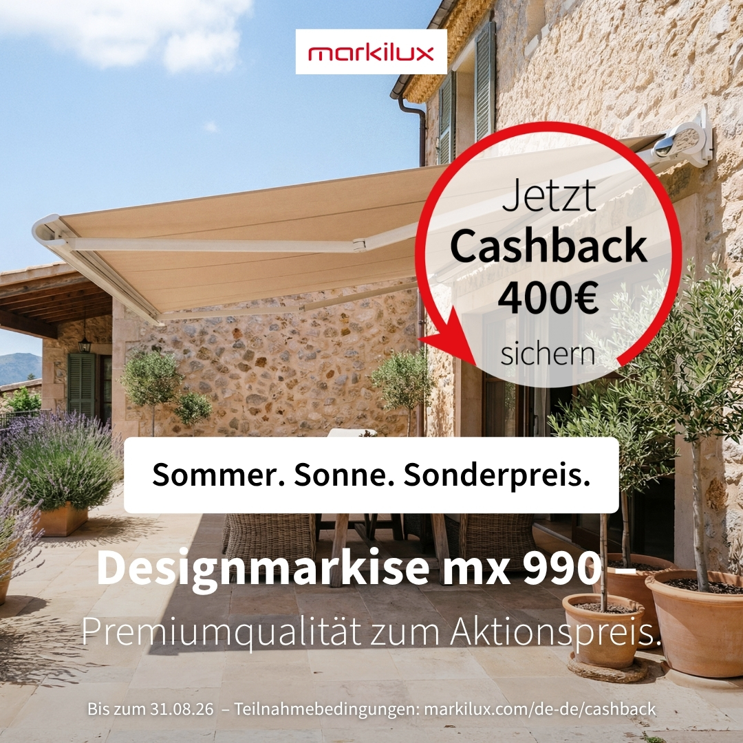 markilux-Cashback-Aktion
